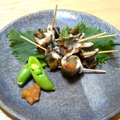 おつまみにもお弁当にも！イワシの梅肉巻き！