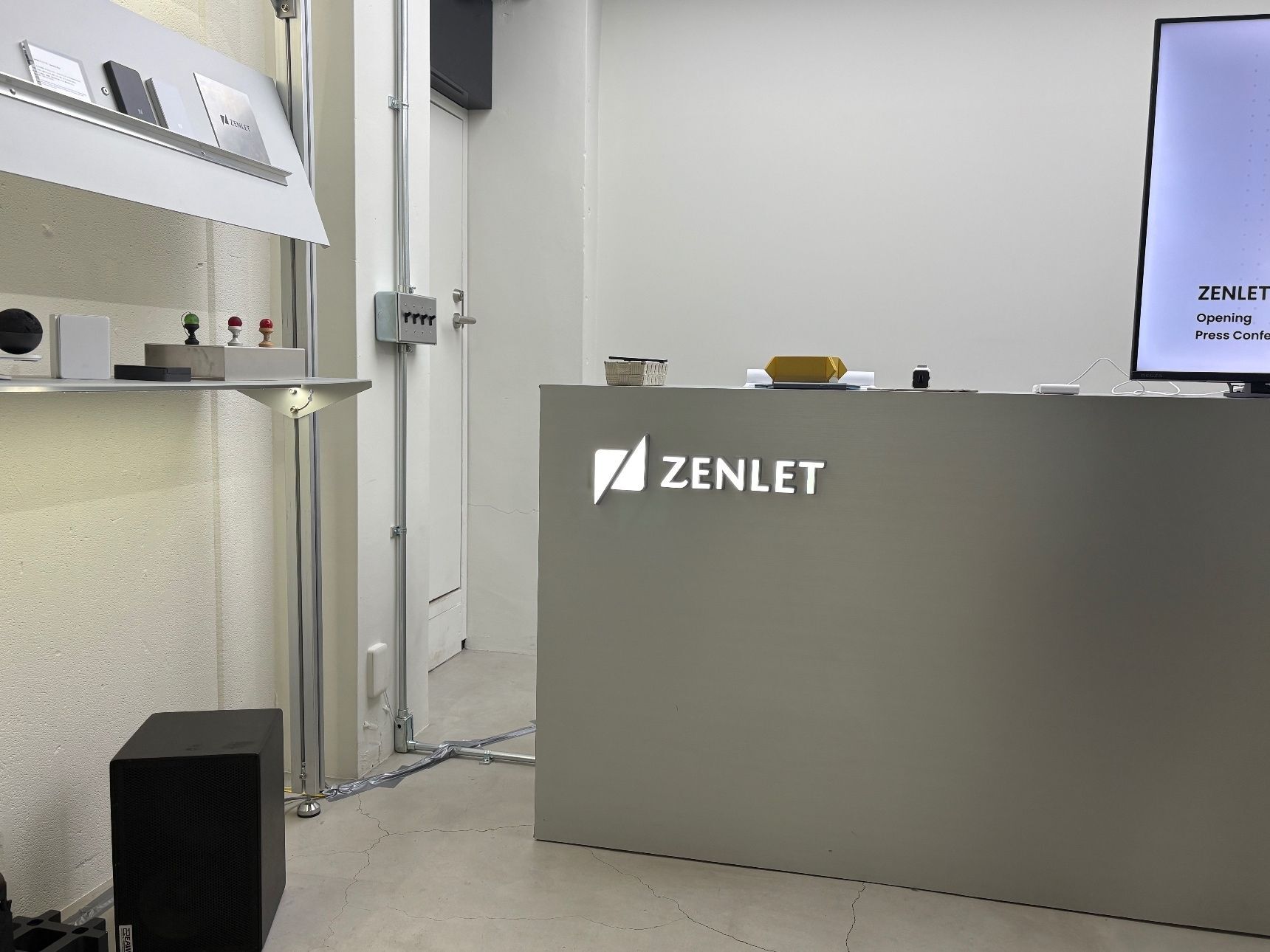 洗練されたミニマルデザインと遊び心が融合した「ZENLET」