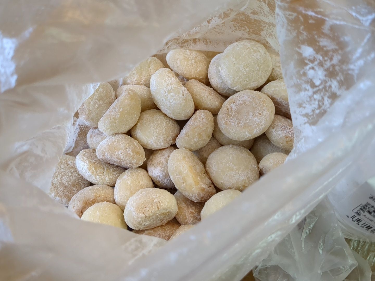 粉糖をまぶします！