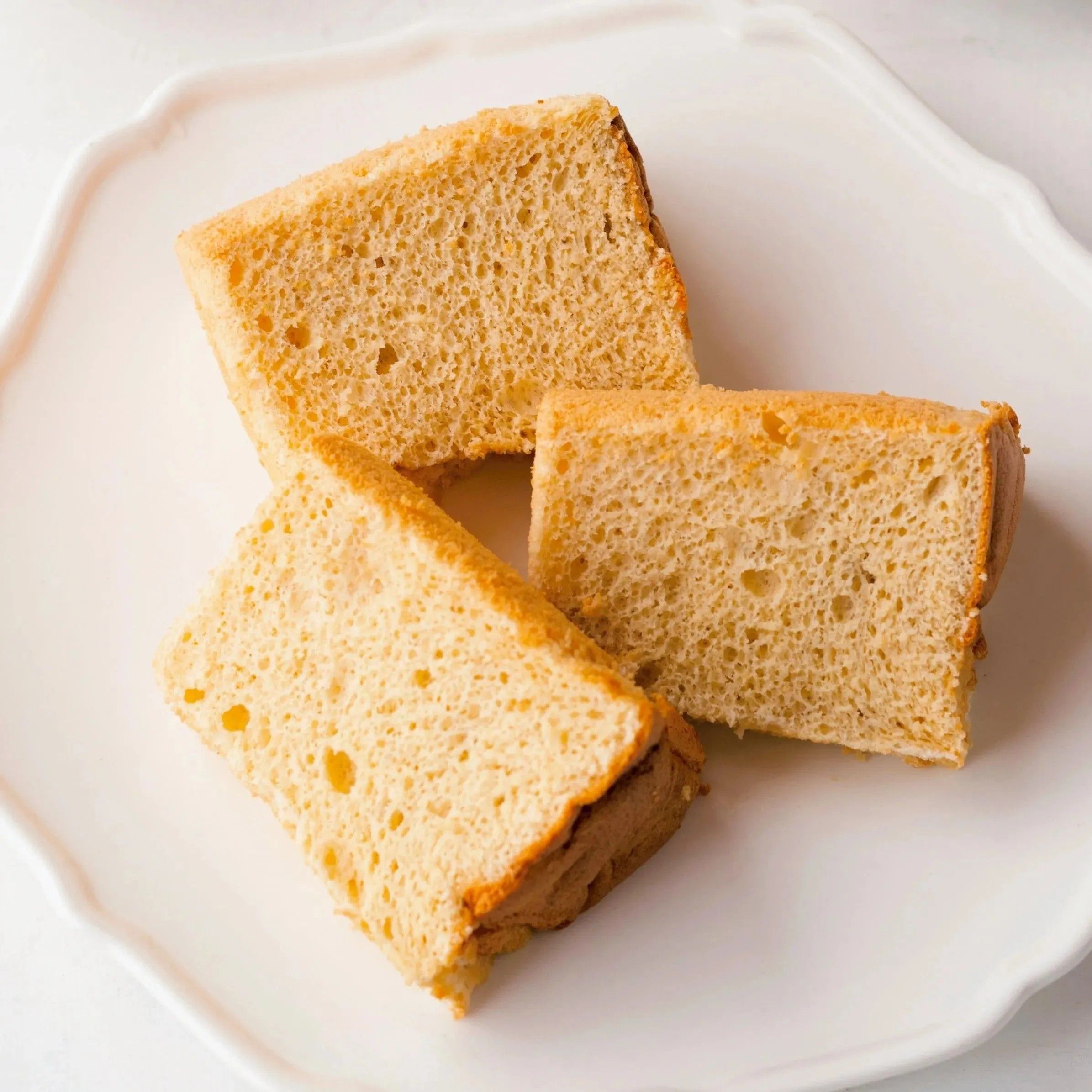 【オイルなし、グルテンなし】米粉のふわふわ「ヨーグルトのシフォンケーキ」の作り方。美味しくてヘルシーなおやつです！