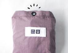 【ユニクロユー】こんなにコンパクトなっちゃうの！？収納上手な『パッカブルバッグ』が春のお出かけに大活躍♡