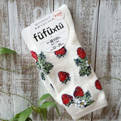 キャンドゥで見つけた！いちご柄のソックスにトキメキの春