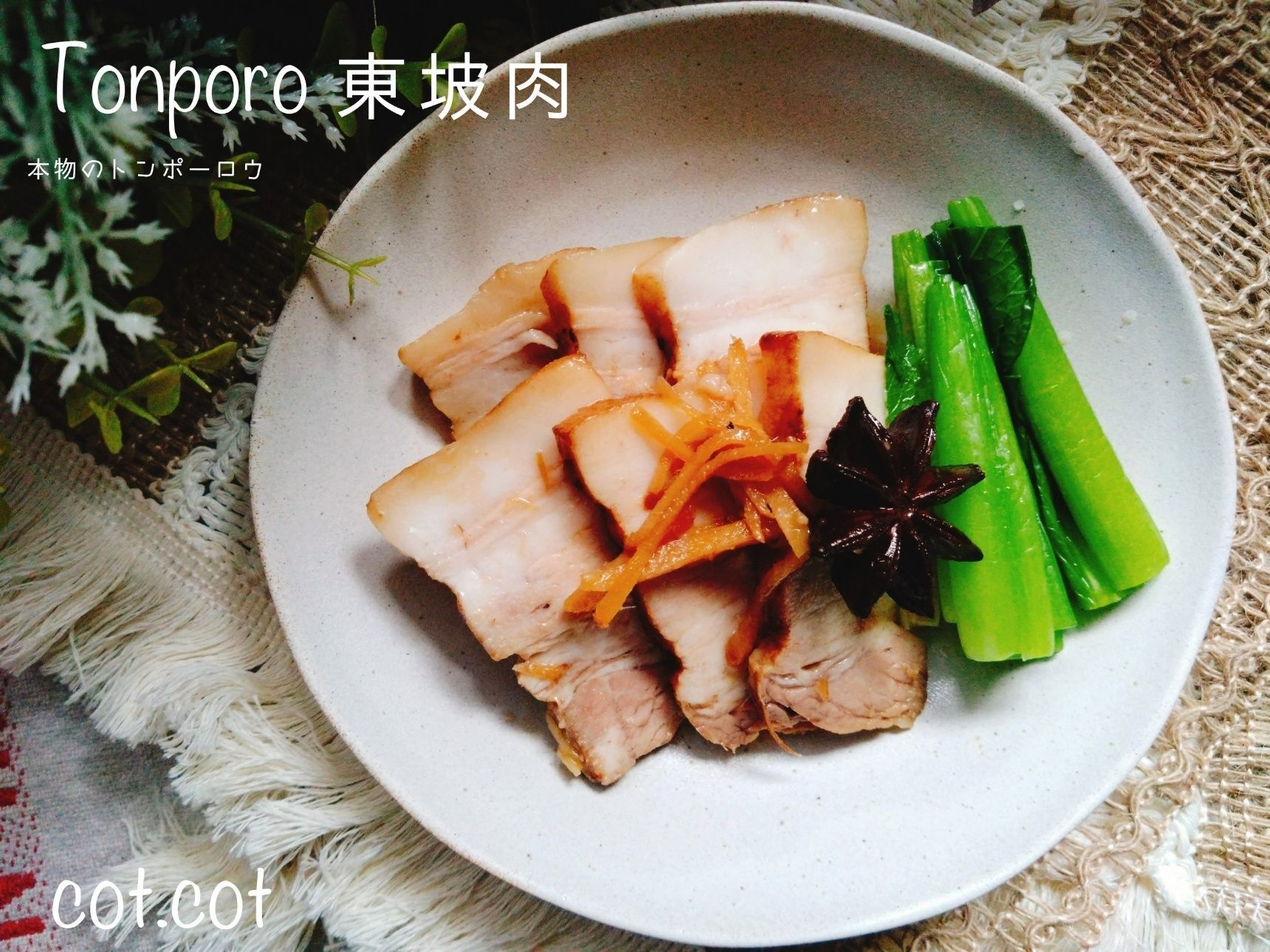 美味しんぼから作ってみたかった1品を再現。本物のトンポーロー【東坡肉】