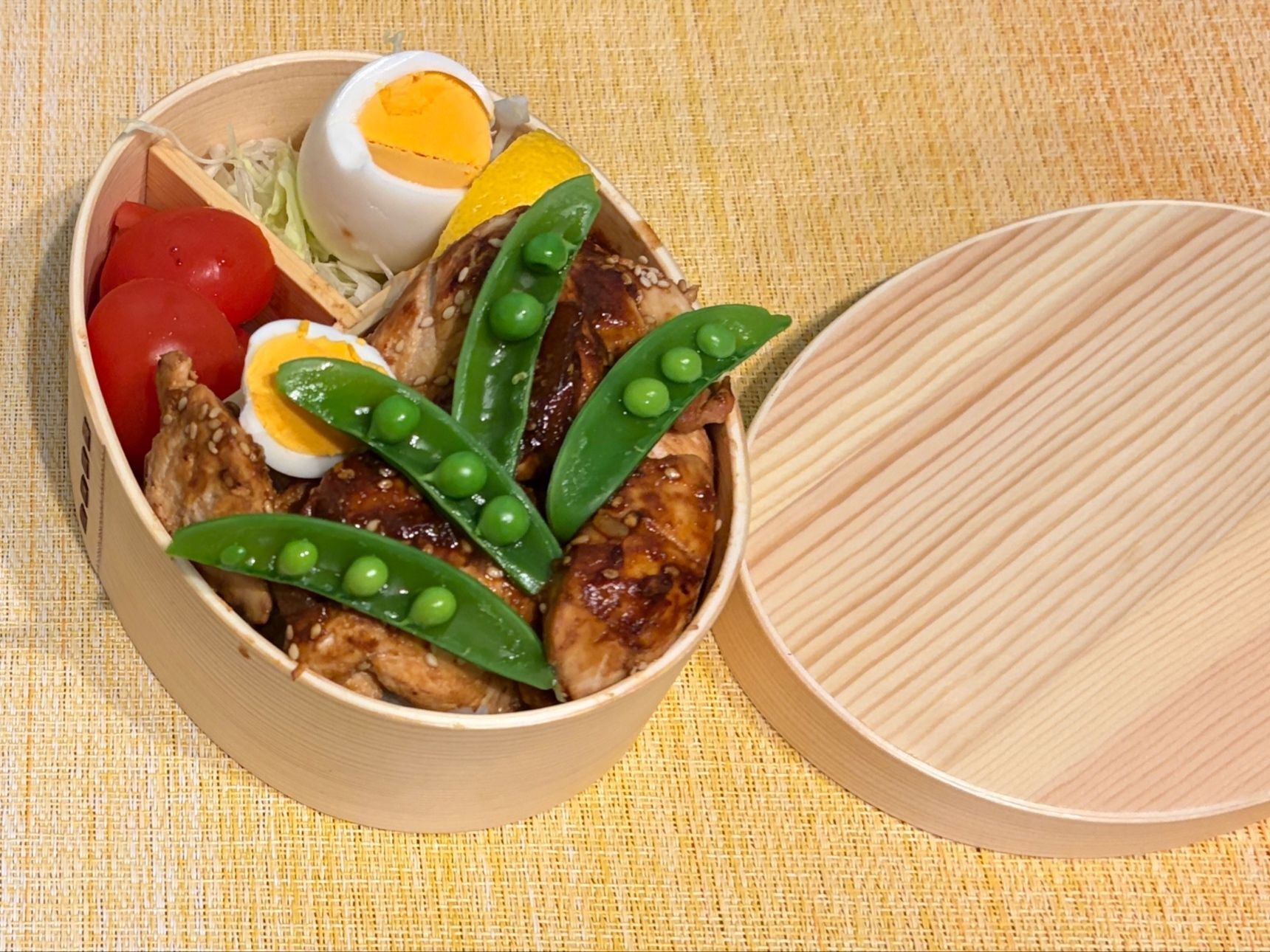 鶏胸肉のごま味噌焼き