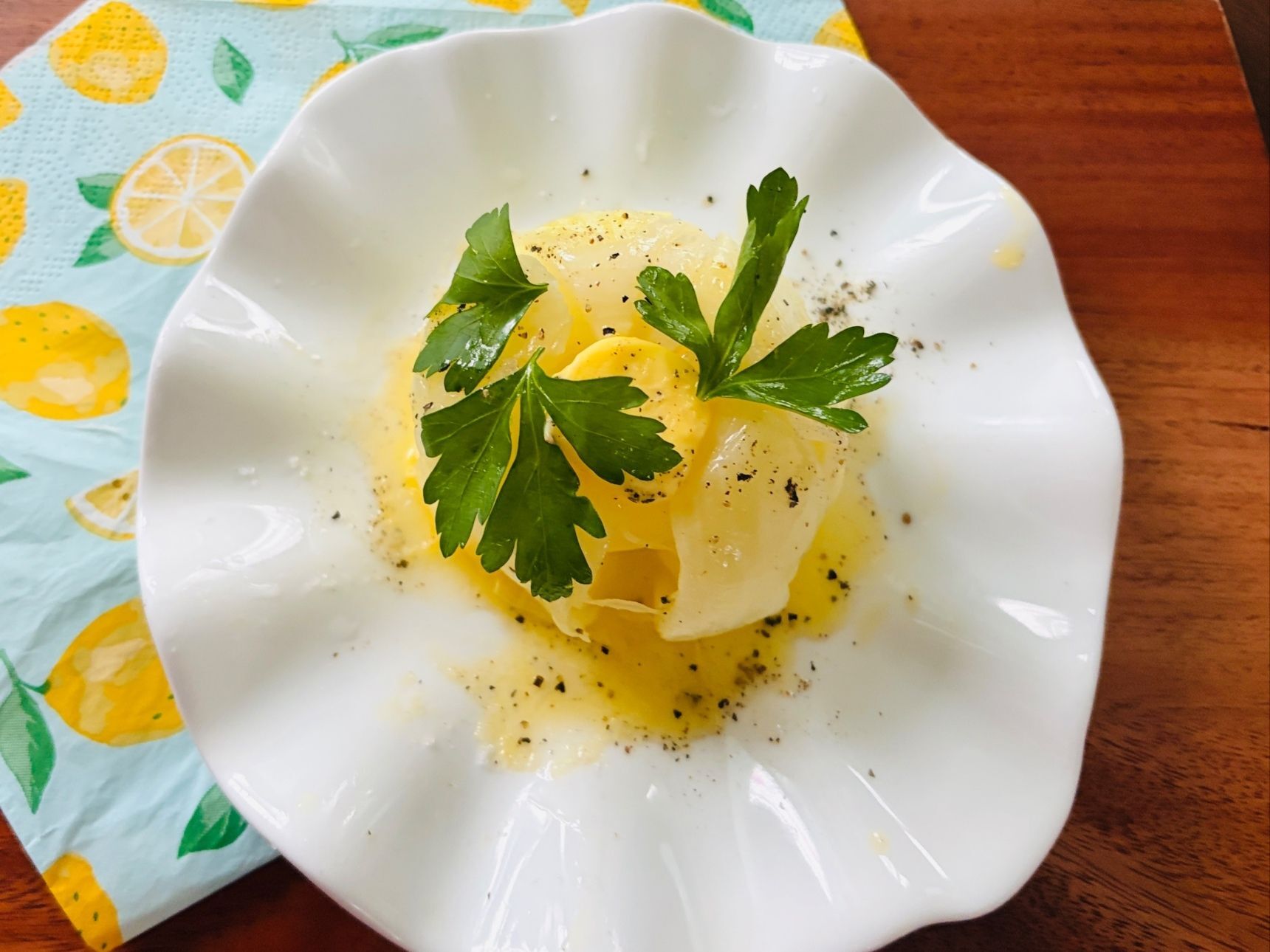 レンチンでたった4分！「新玉ねぎの絶品蒸し」