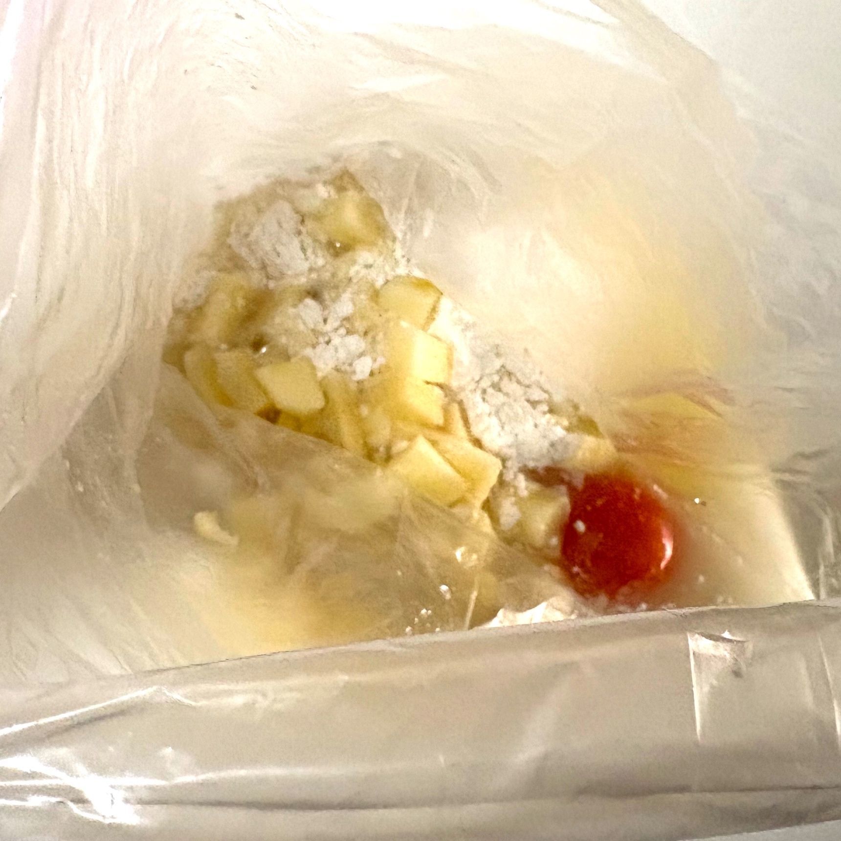 りんご蒸しケーキの作り方