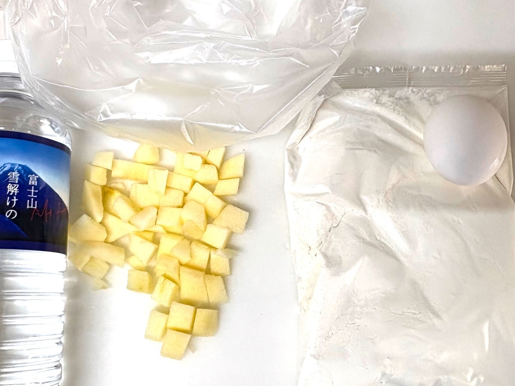 アイラップで蒸しケーキを作ってみました！