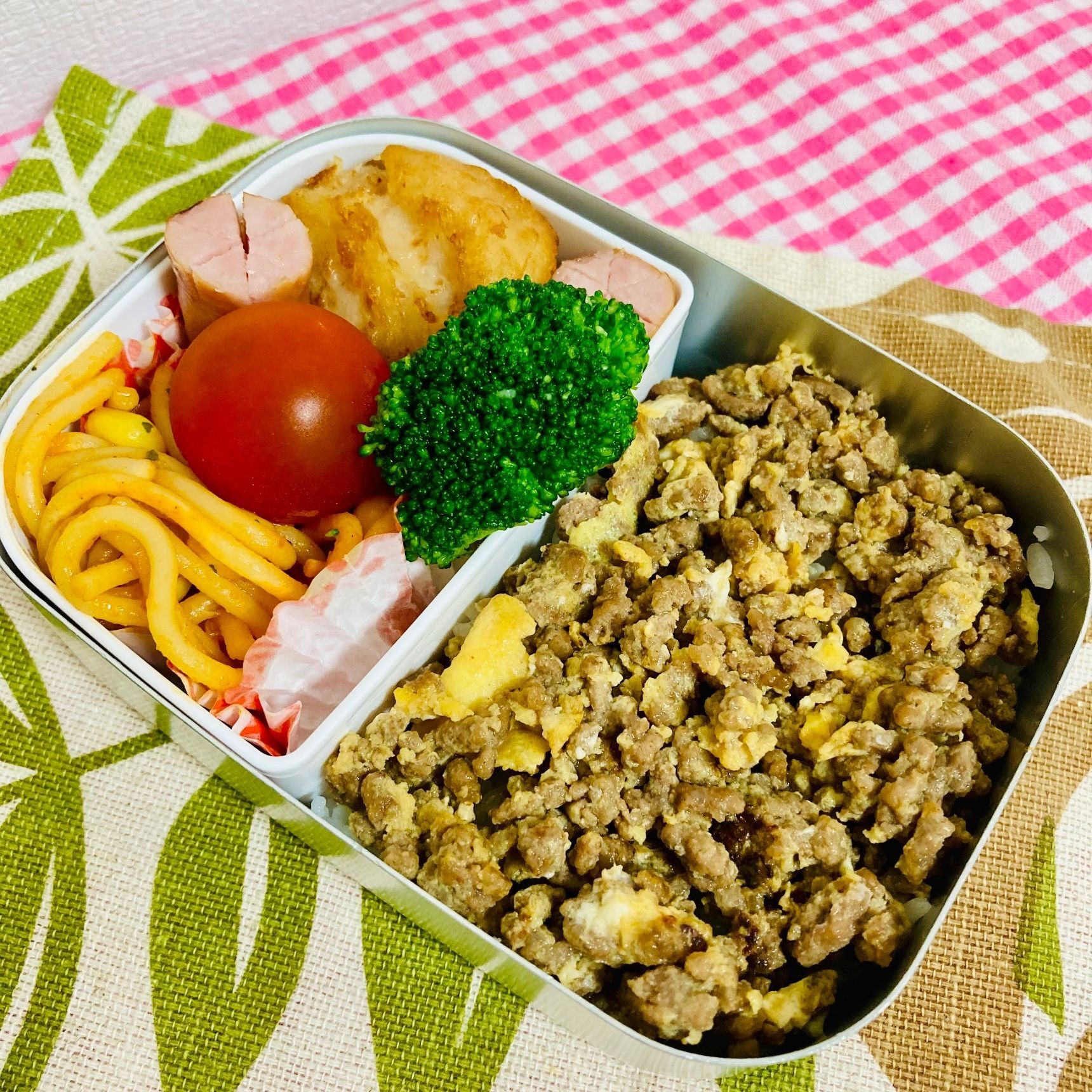 ひき肉と卵のそぼろ