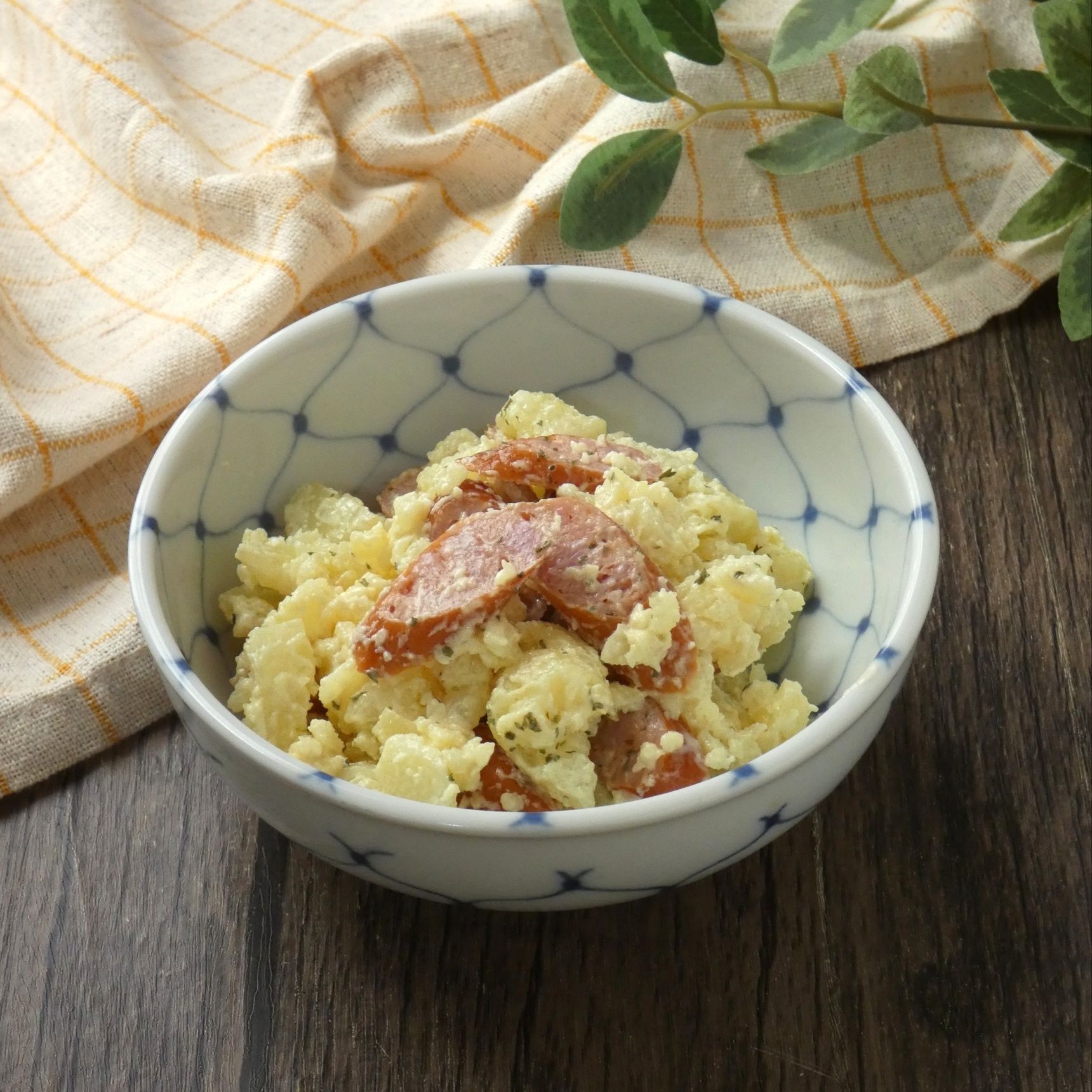 おつまみにぴったり！「チョリソーじゃがサラダ」