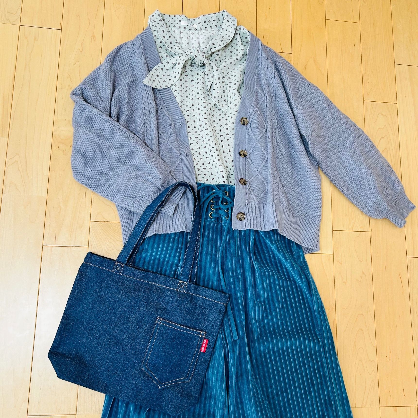 タンスの肥やしを手持ち服で復活！コーデ