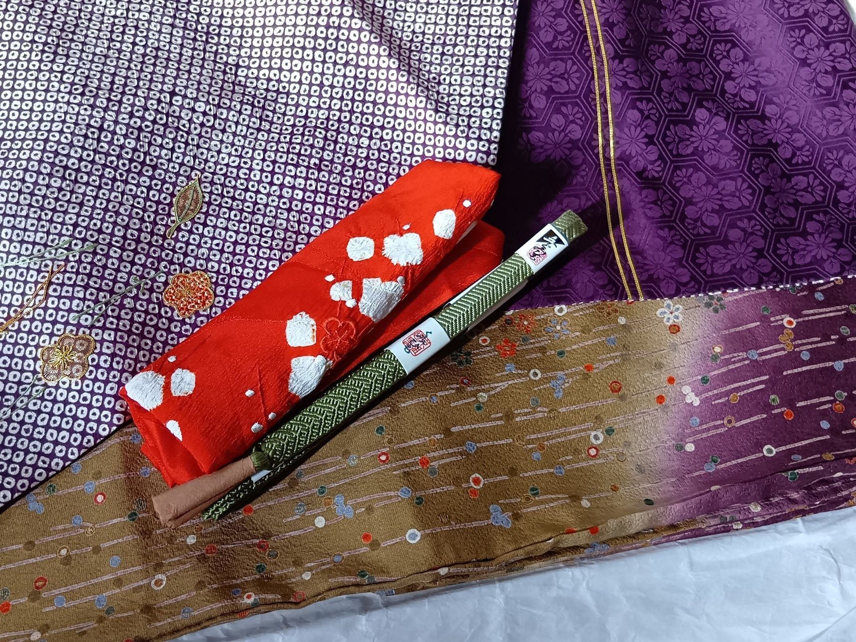 【激安！船場センタービル】タンスの肥やし救出作戦！小紋コーデ探し、「きたや」で買い足してみた