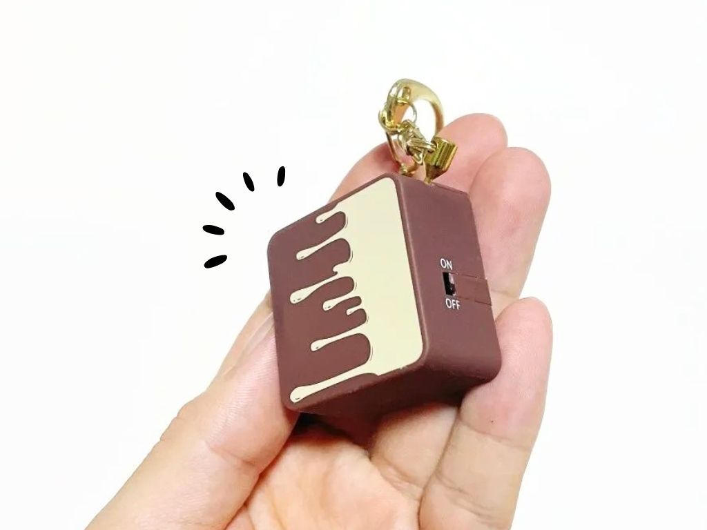 かわいいキーホルダー？→春のお出かけが快適になるスグレモノでした。1個あると安心です。