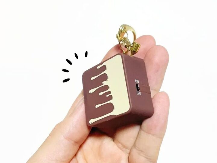 かわいいキーホルダー?→春のお出かけが快適になるスグレモノでした。1個あると安心です。