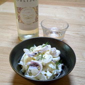 新玉ねぎとヤリイカのディルマヨサラダ！