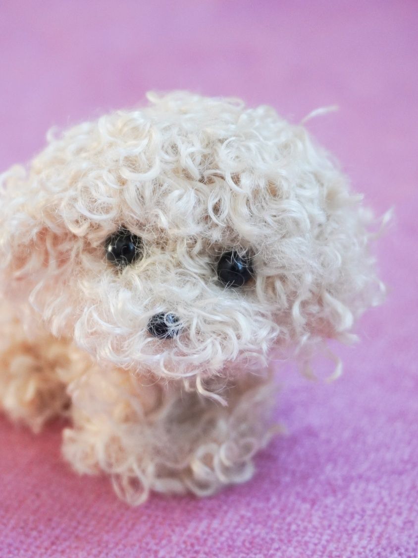 【ショート動画】セリアのくるくるモールで作るトイプードルの作り方