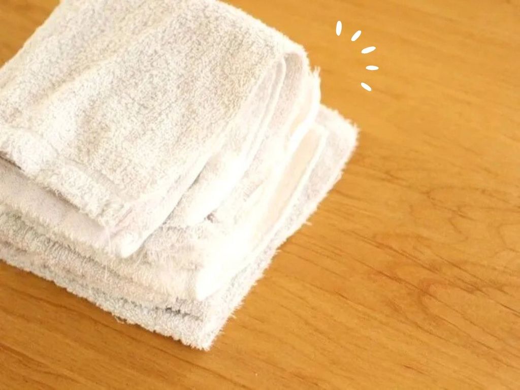 使い古したバスタオルを「ラク～♡」に雑巾リメイクする方法！もうボロボロにならないヨ