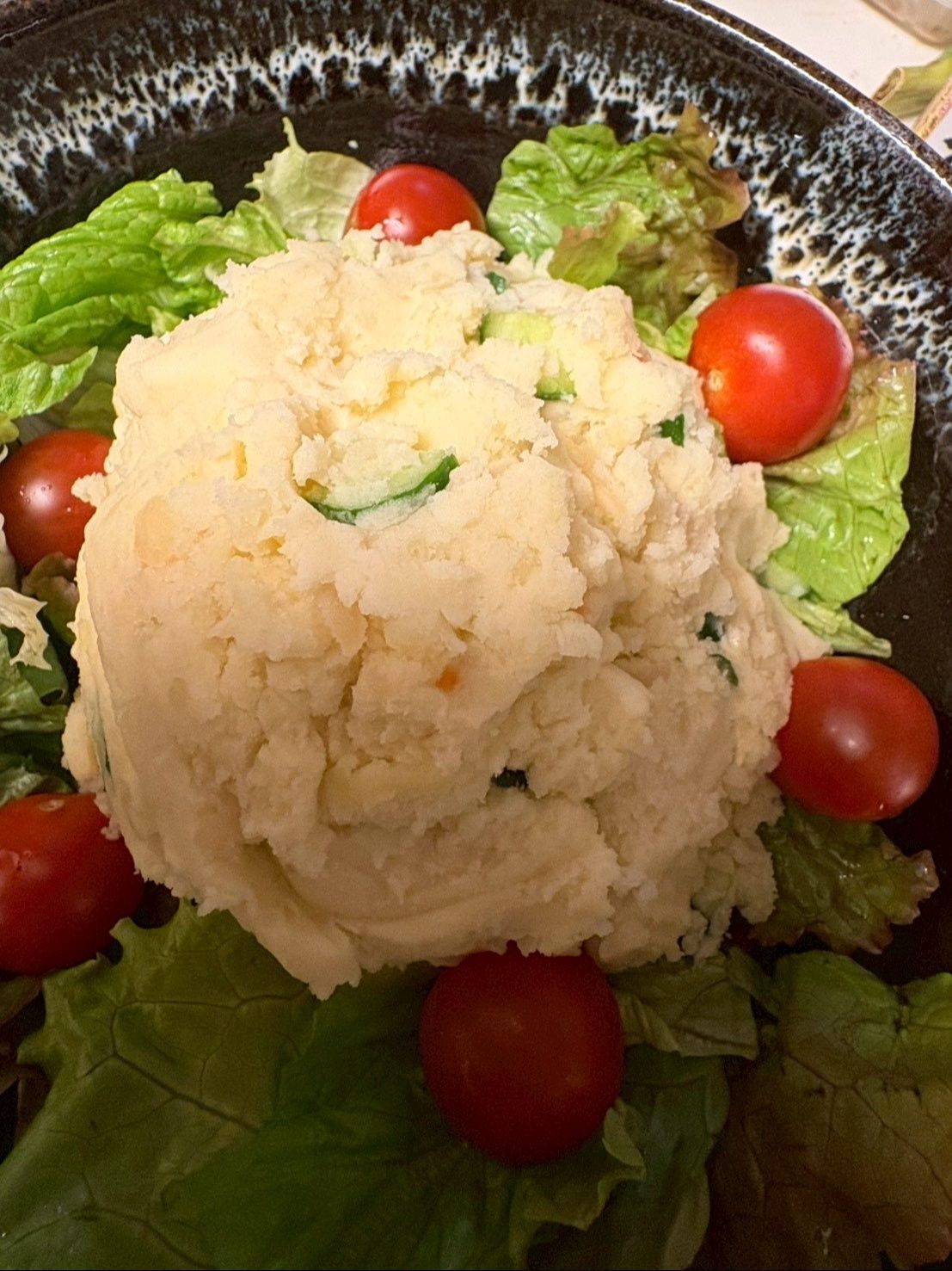 味見して感激！ただのポテサラではなくなりました。