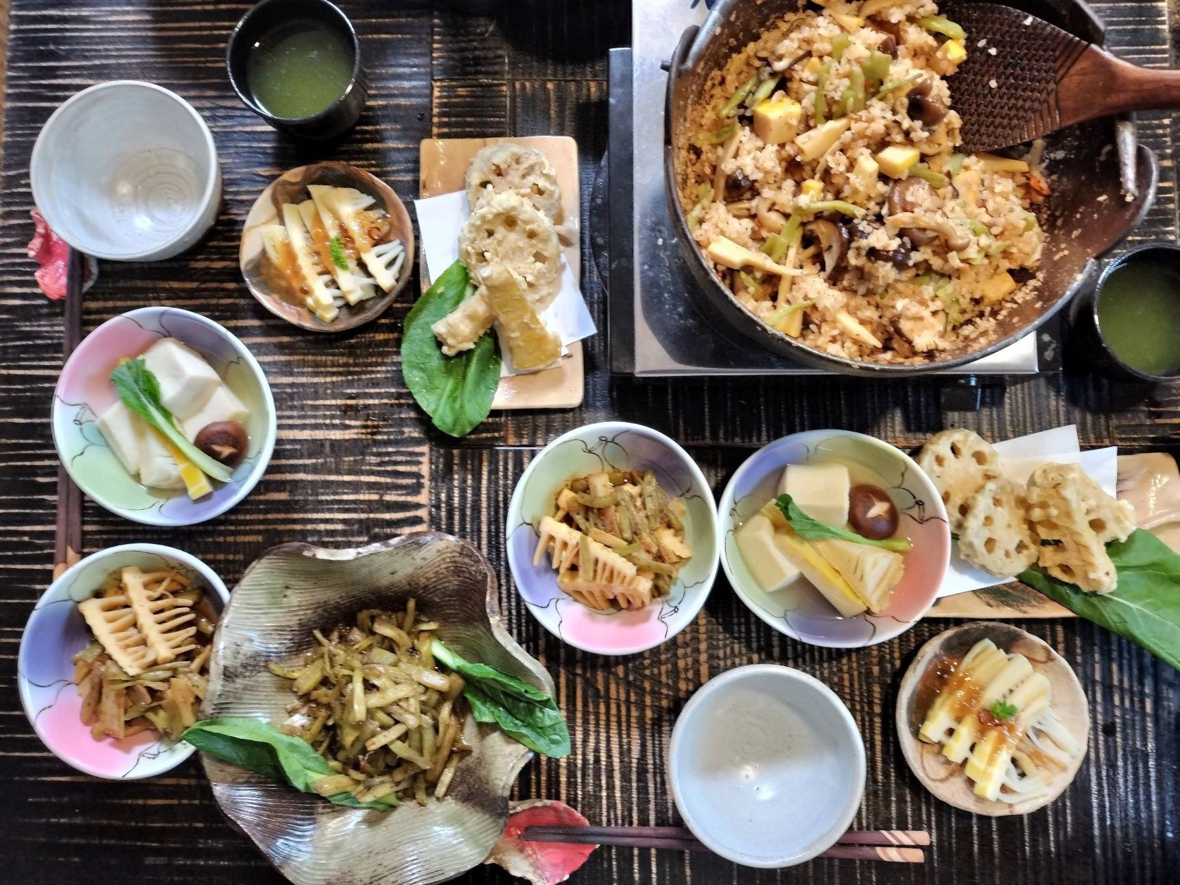 【たけのこ御膳】