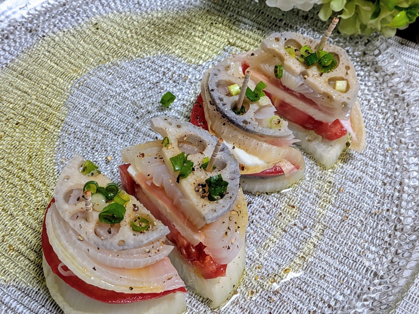 ここで、盛り付けの方法をアレンジしたので紹介します。