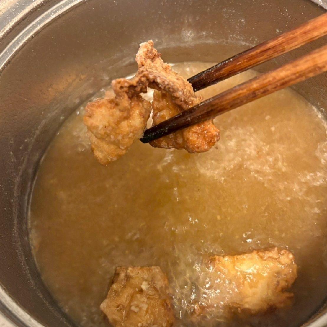 本当に鶏のから揚げそっくりなんです！