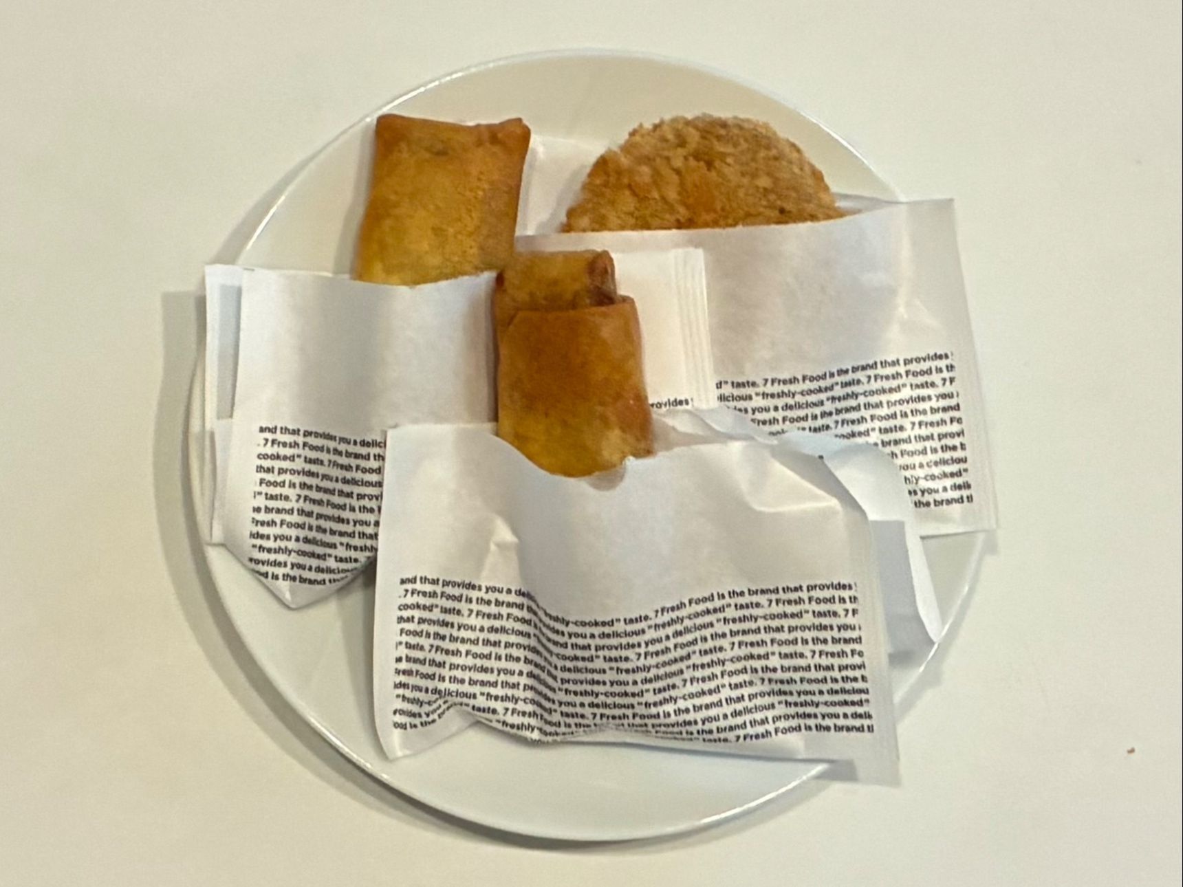 春巻2、コロッケ1が我が家の黄金比