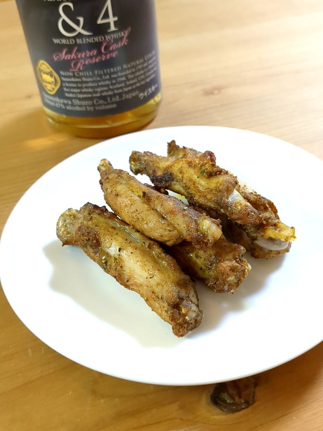 【超カンタンおつまみ！】鶏スペアリブのカレー焼き！