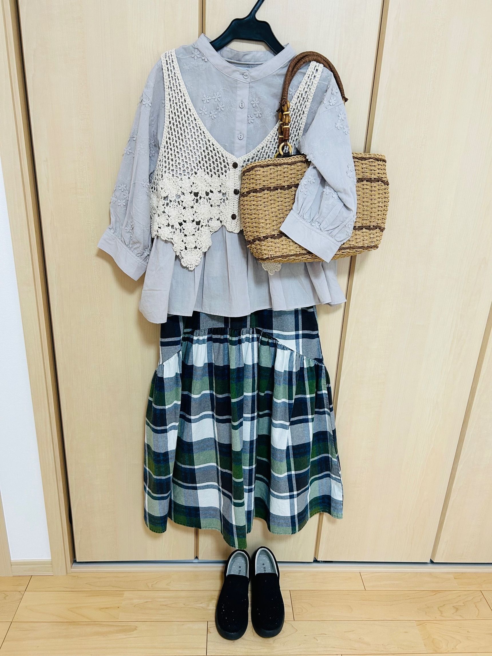 手持ちの靴とバッグをあわせてみました！