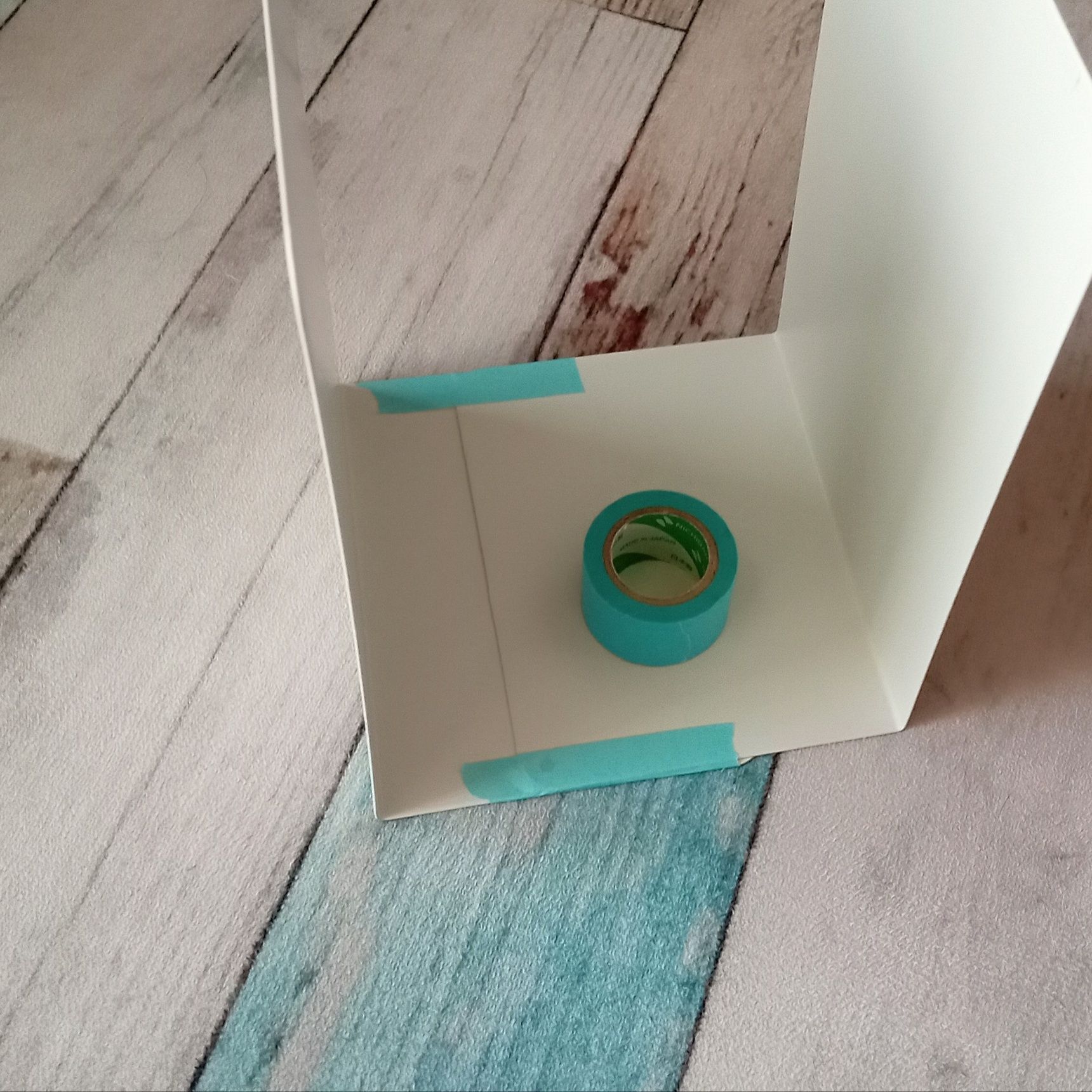 マグネットがなくてもマステで固定でもOK