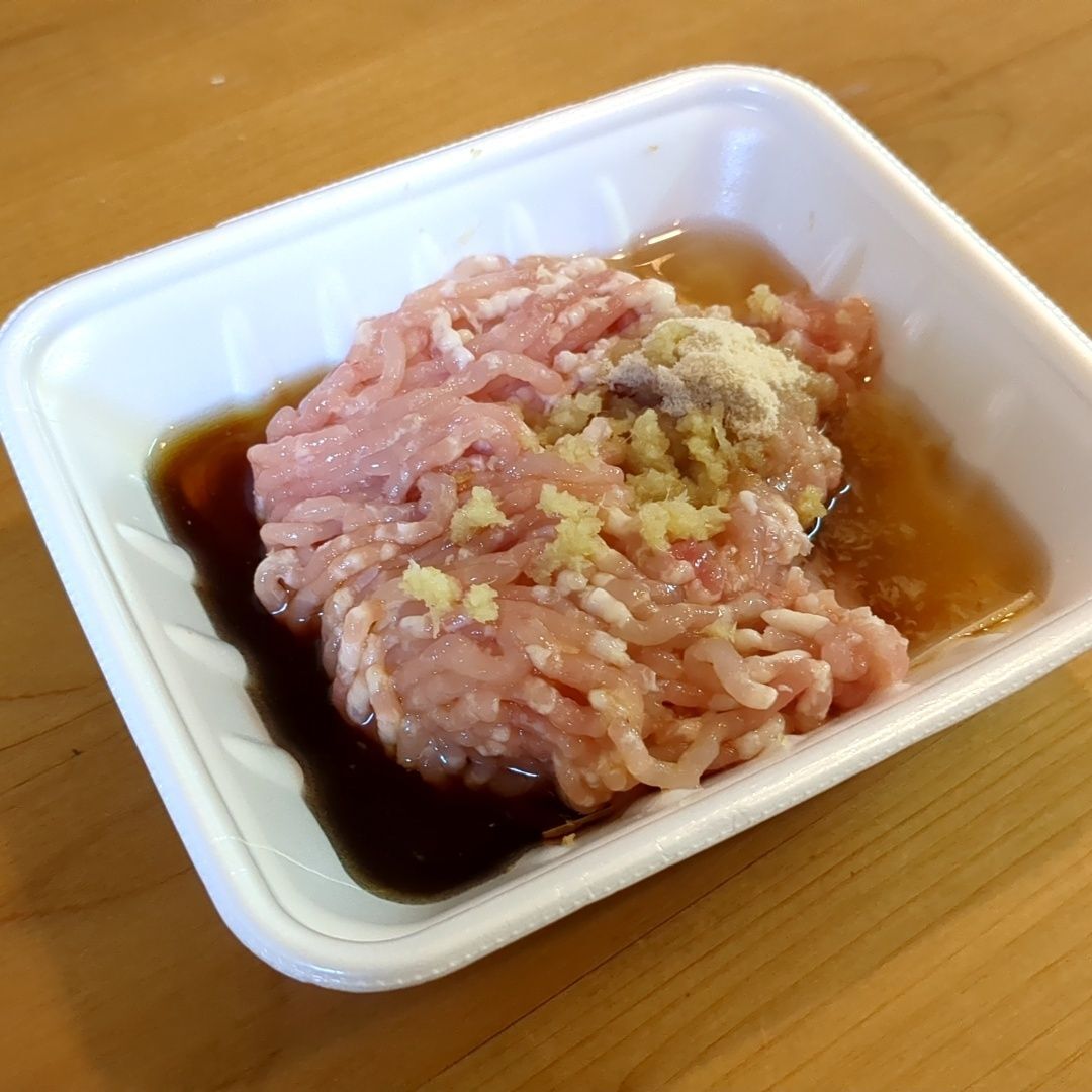 味付けはパックのまま！