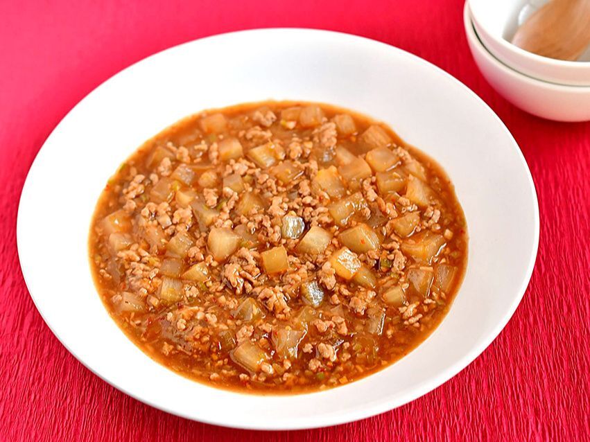 【大根麻婆】便利な野菜だし使用！