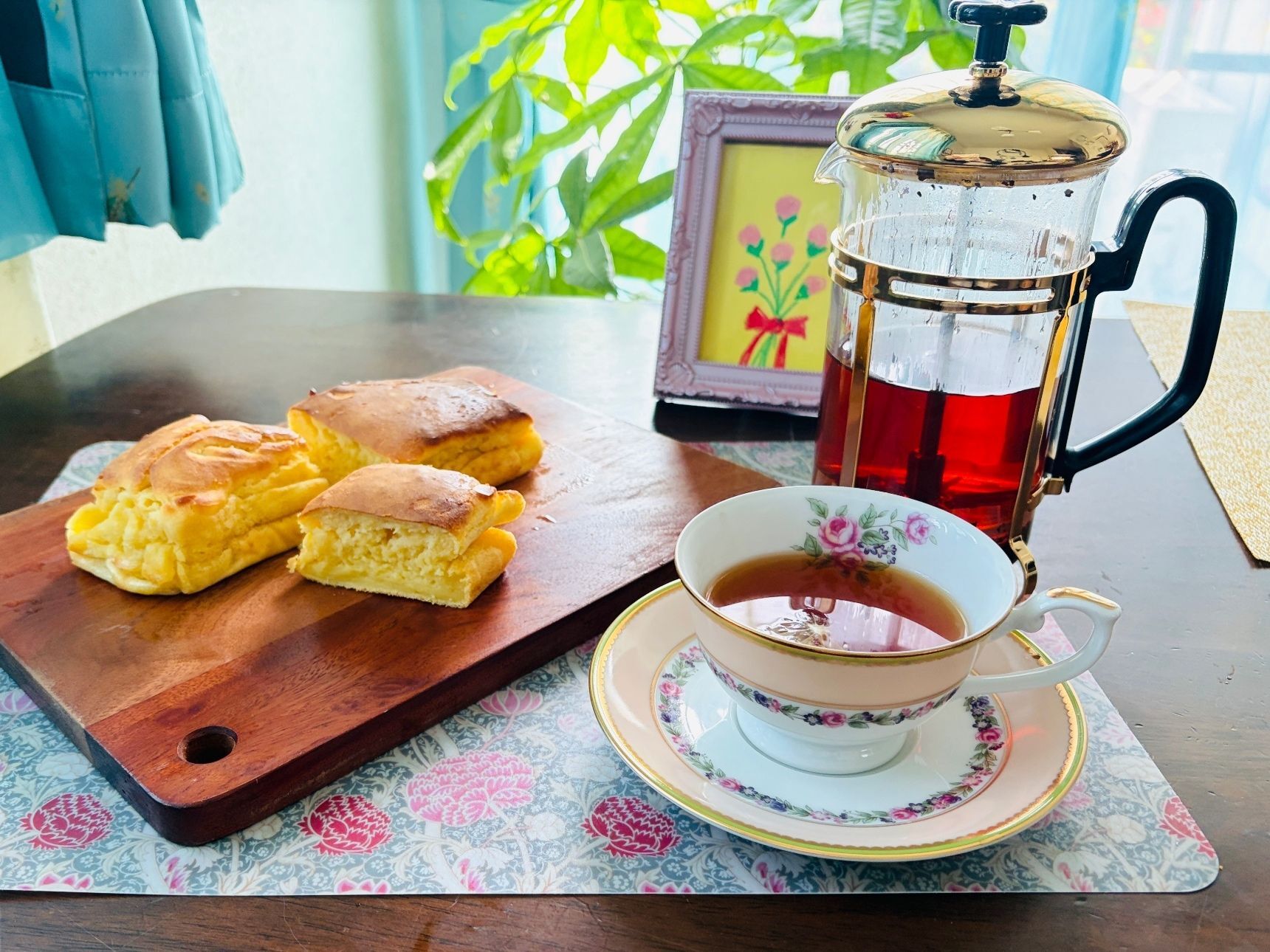 ふわふわお芋のパウンドケーキ