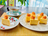 身体にやさしい〜お野菜たっぷり「レアチーズケーキ」