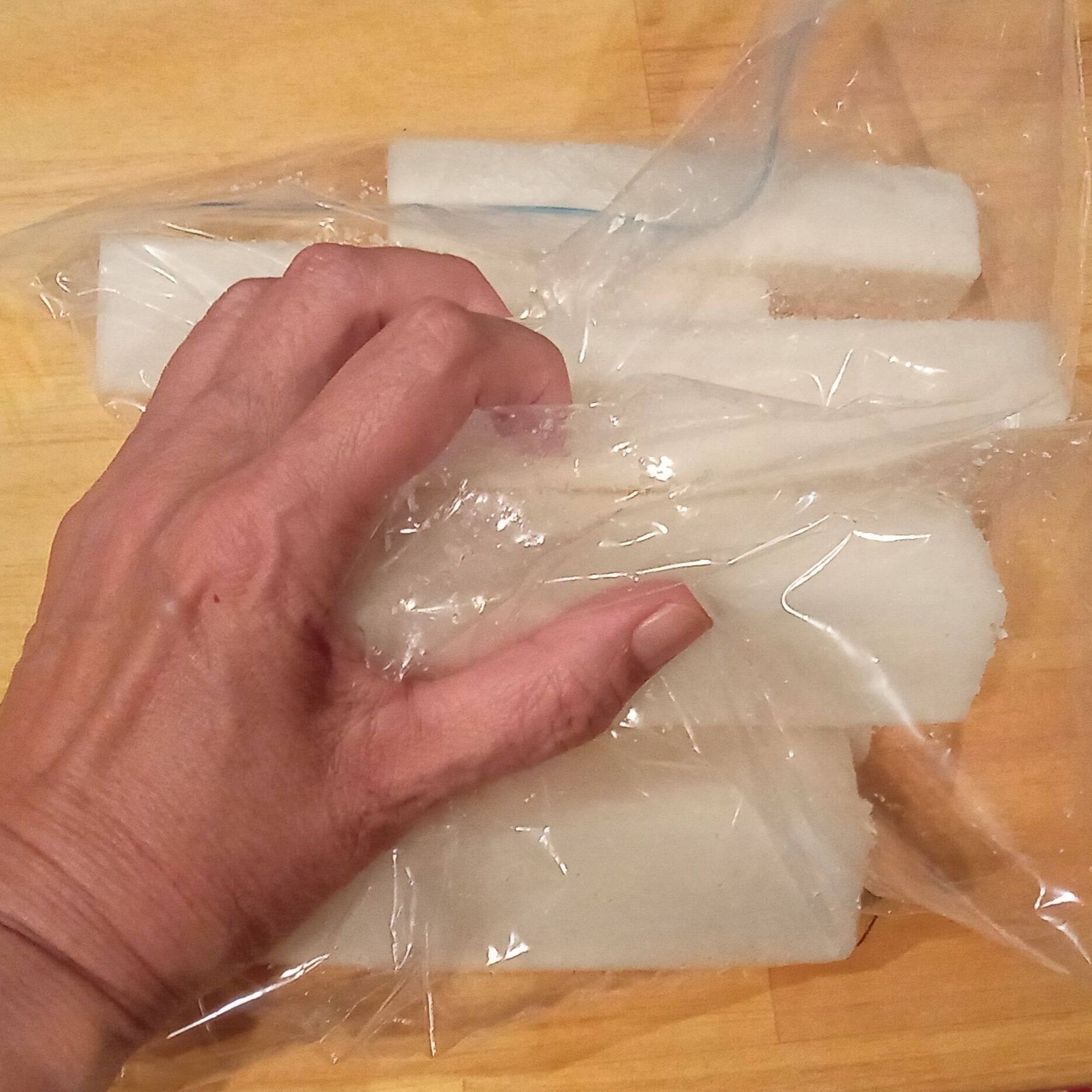 よく揉み込んだら