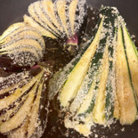 ズッキーニとナスの1本まんま焼き！