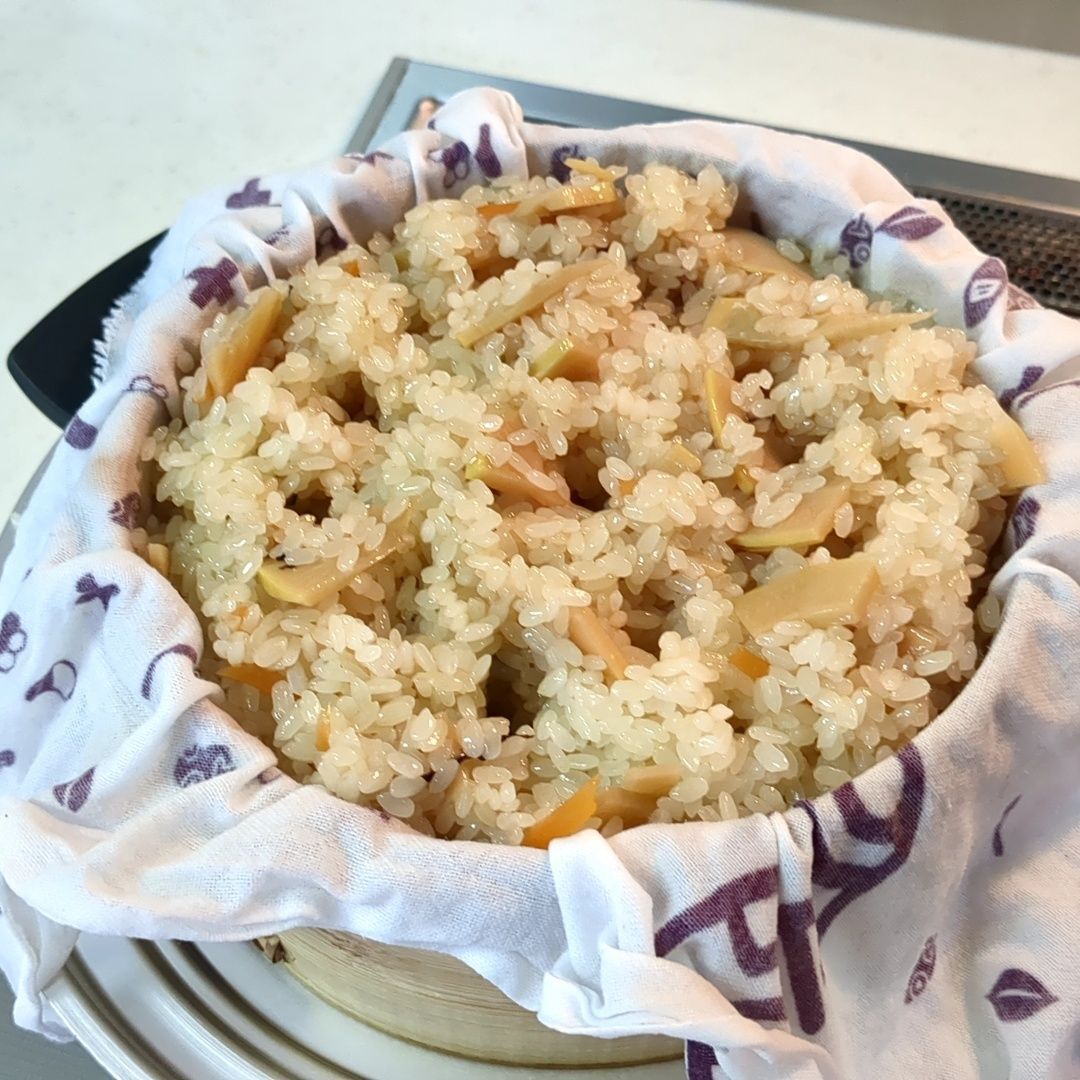 更に20分蒸します