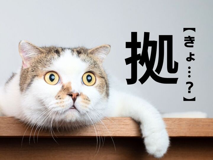 【拠】=ひらがなで5文字で何と読む?「拠」がつく漢字を想像してみたら、わかるかも…?|漢字クイズ