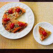 春人参が美味しい！ヘルシーで身体に優しい「人参と豆腐しらすのガレット」