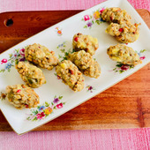 材料たったふたつ！サクサクしっとり感がたまらなく美味しい〜ダイエットにもオススメ「一口おやつ」