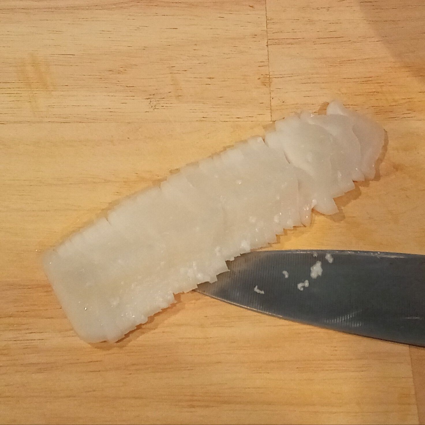 食べやすいサイズにカットして