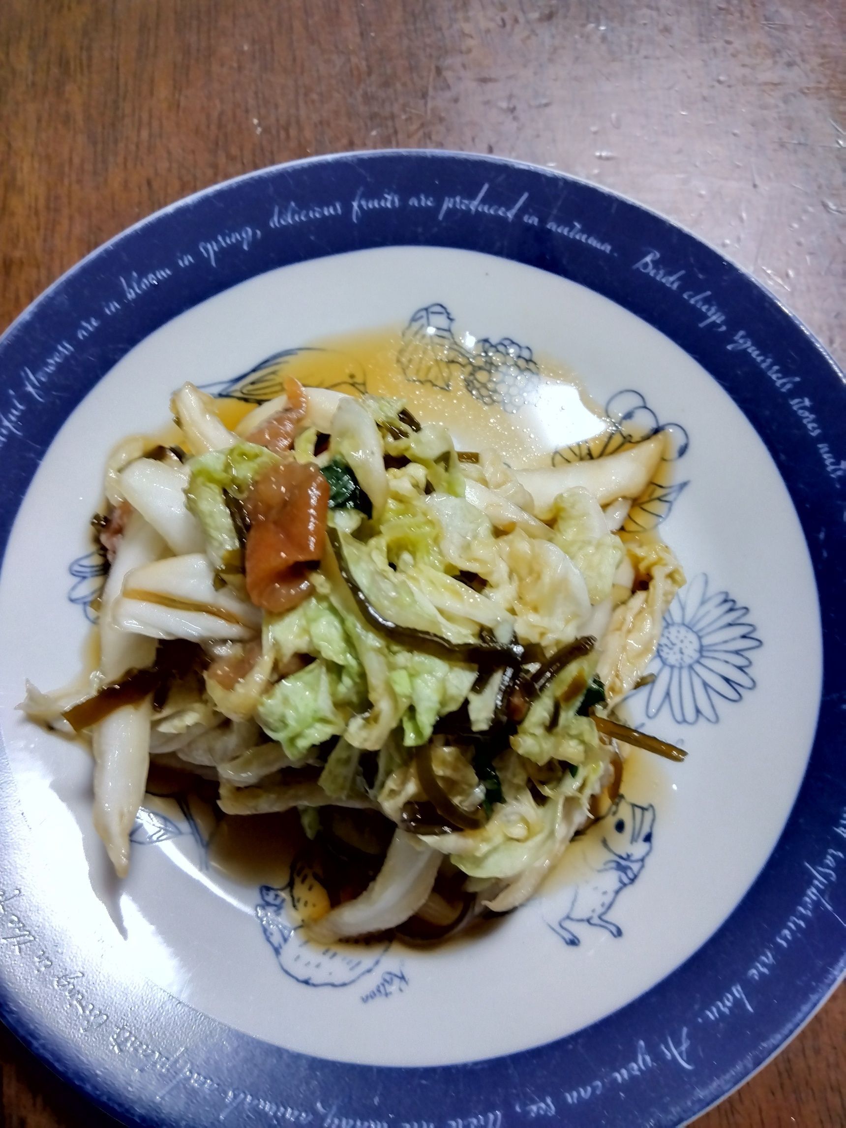 白菜の簡単サッパリ副菜