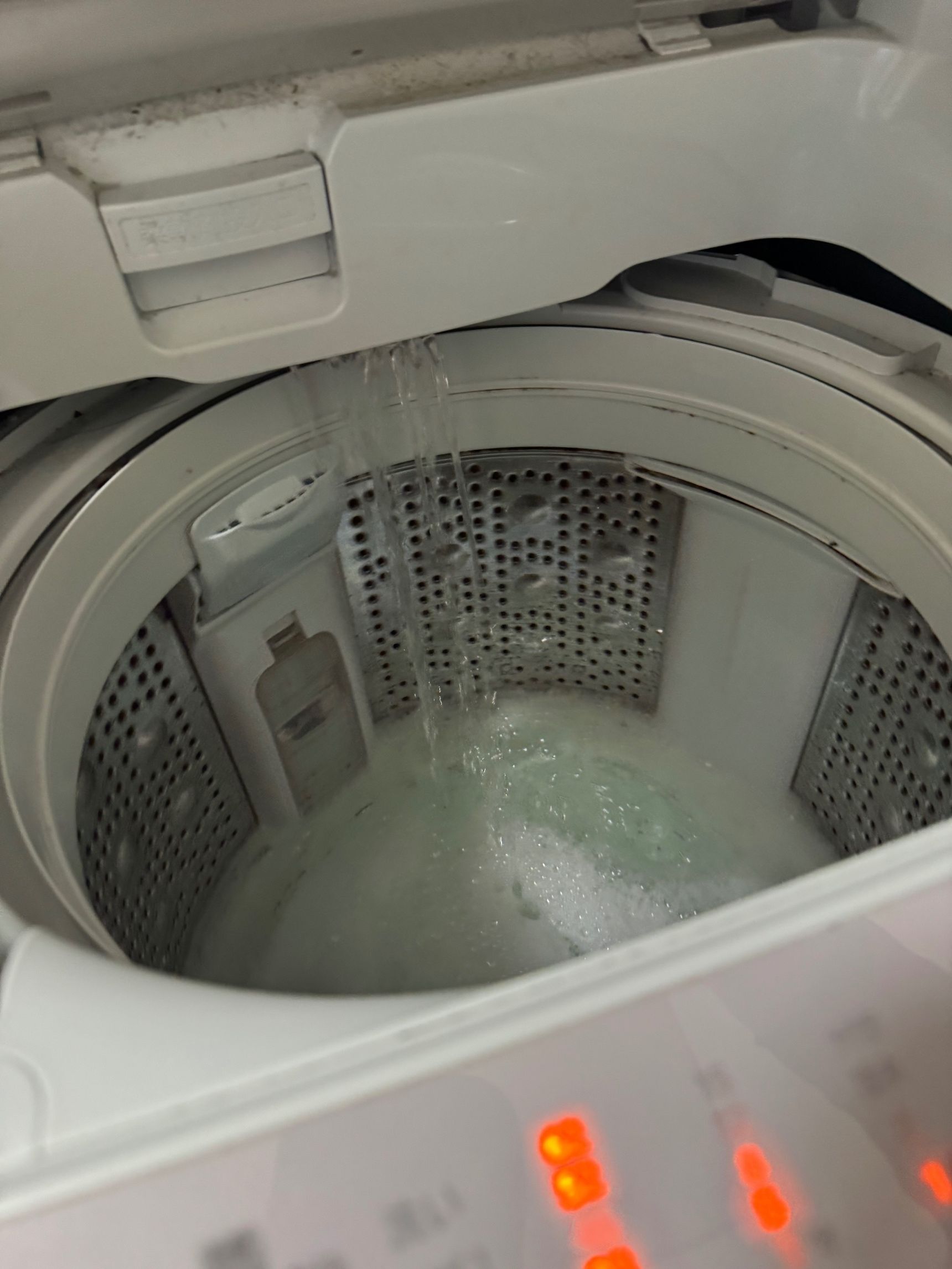 タテ型洗濯機の場合