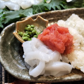 ひと味違う！ねっとりイカ明太！更にピリっと爽やかな香りをプラス！ご飯のお供！