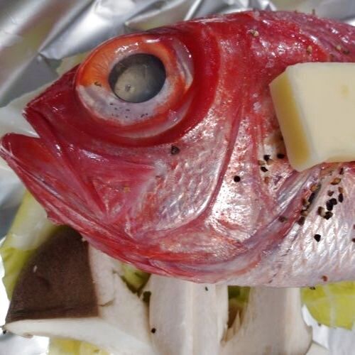 蒸すだけ！キンメダイのホイル蒸し