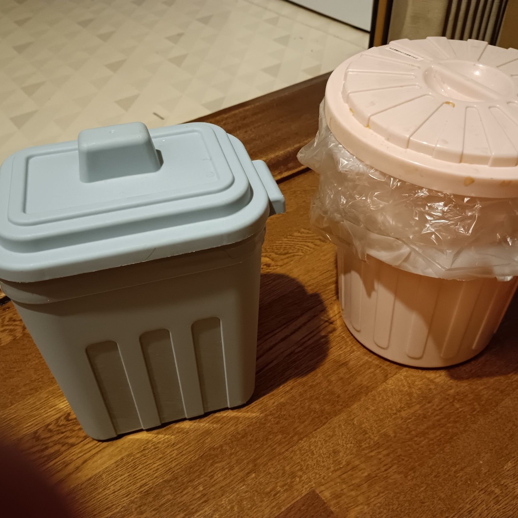 おしゃれなゴミ箱なのでキレイに使いたくなります