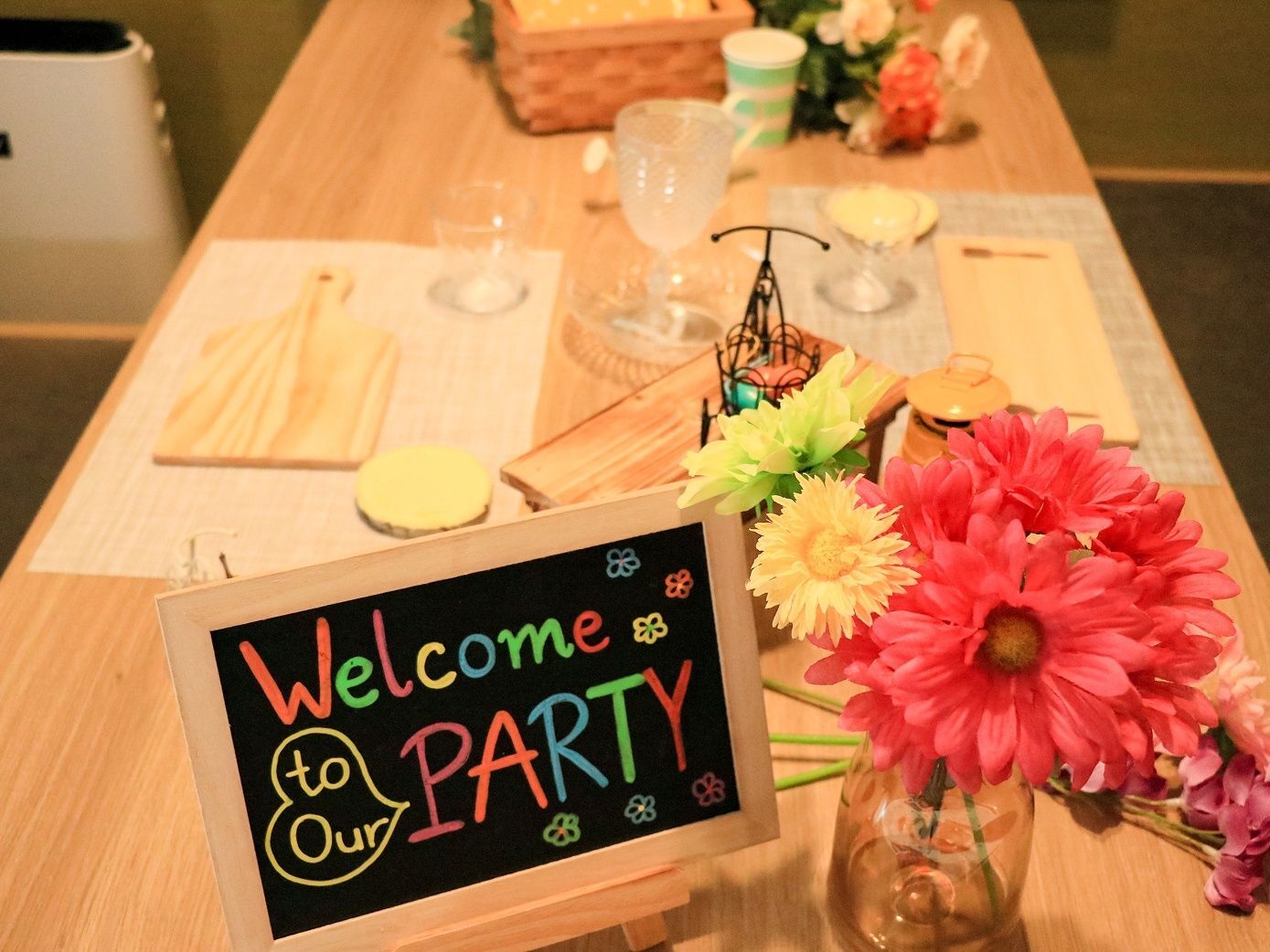 関係性や人数に合わせてみんなで楽しめるスタイルを