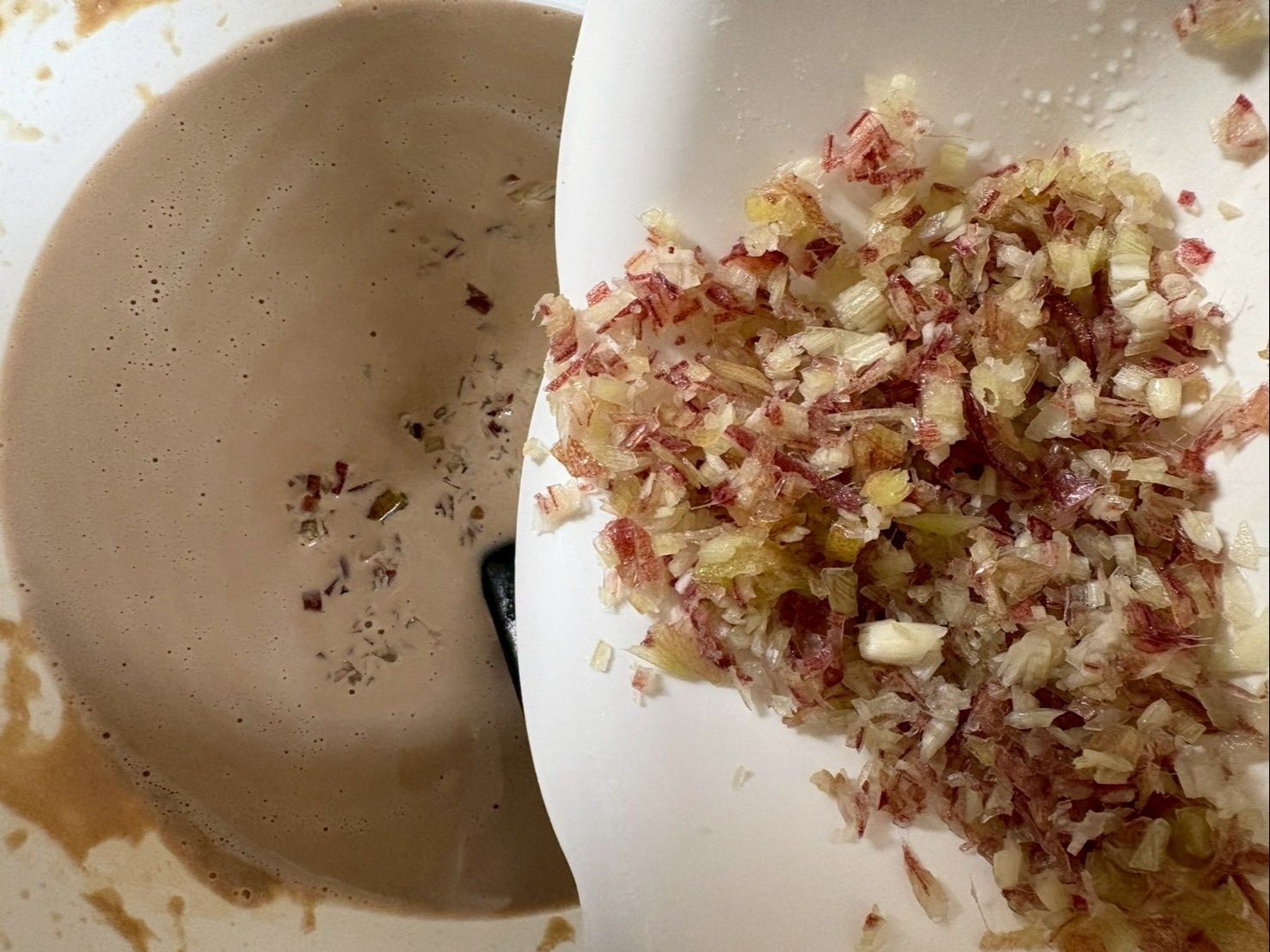 とろとろいい感じにクリーミーになったら