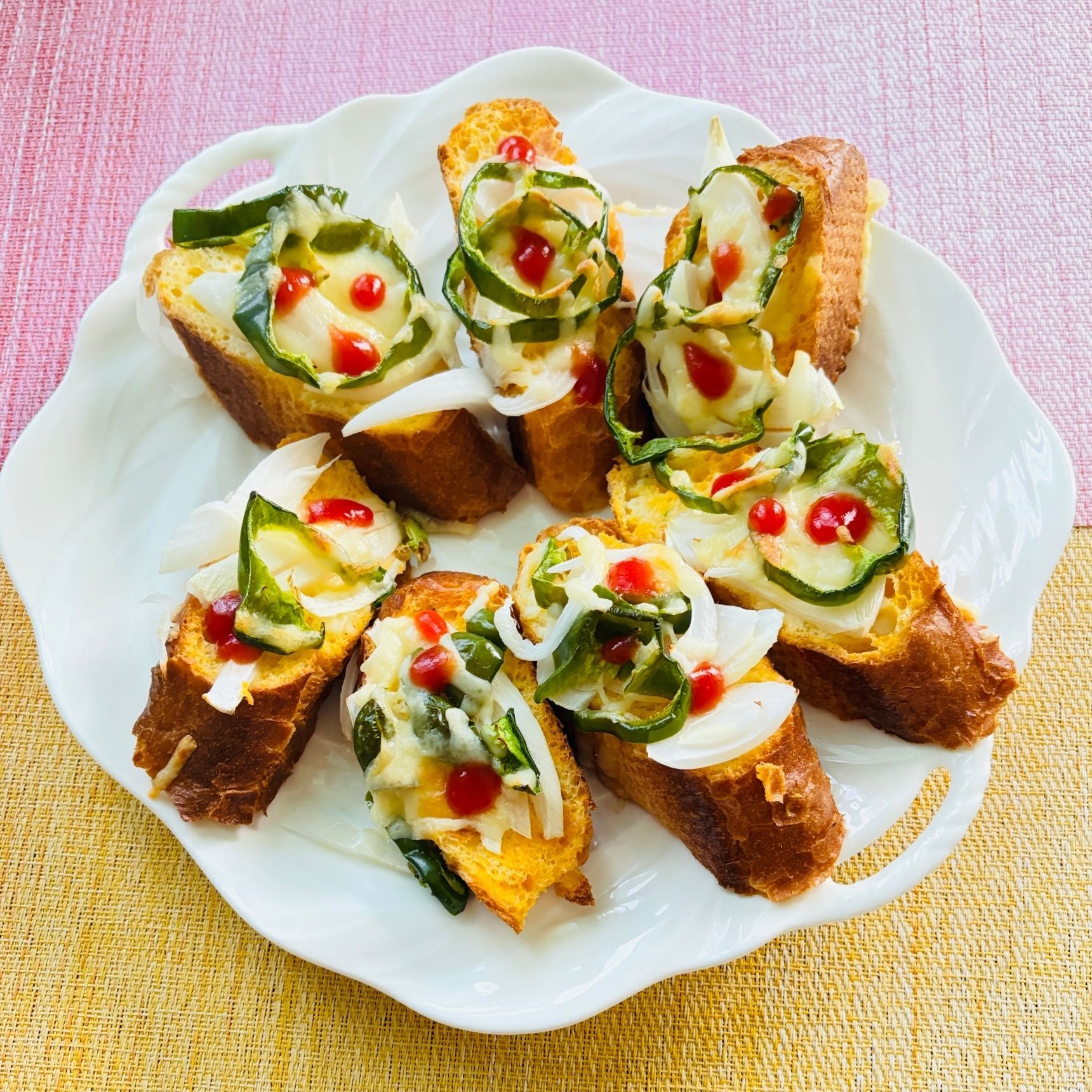 バケットで作るオニオンブレット