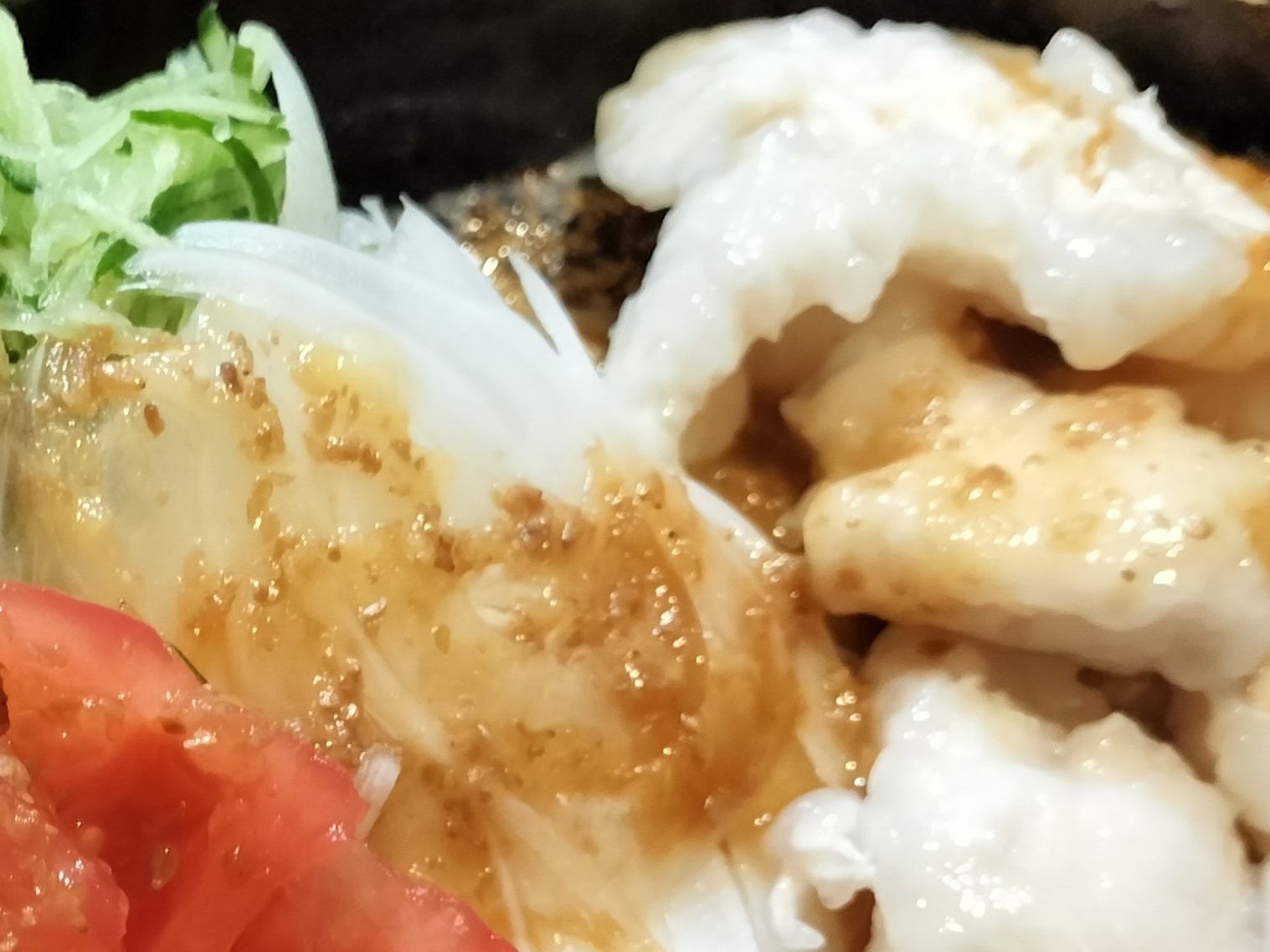 5、手順2のタレをたっぷりかける