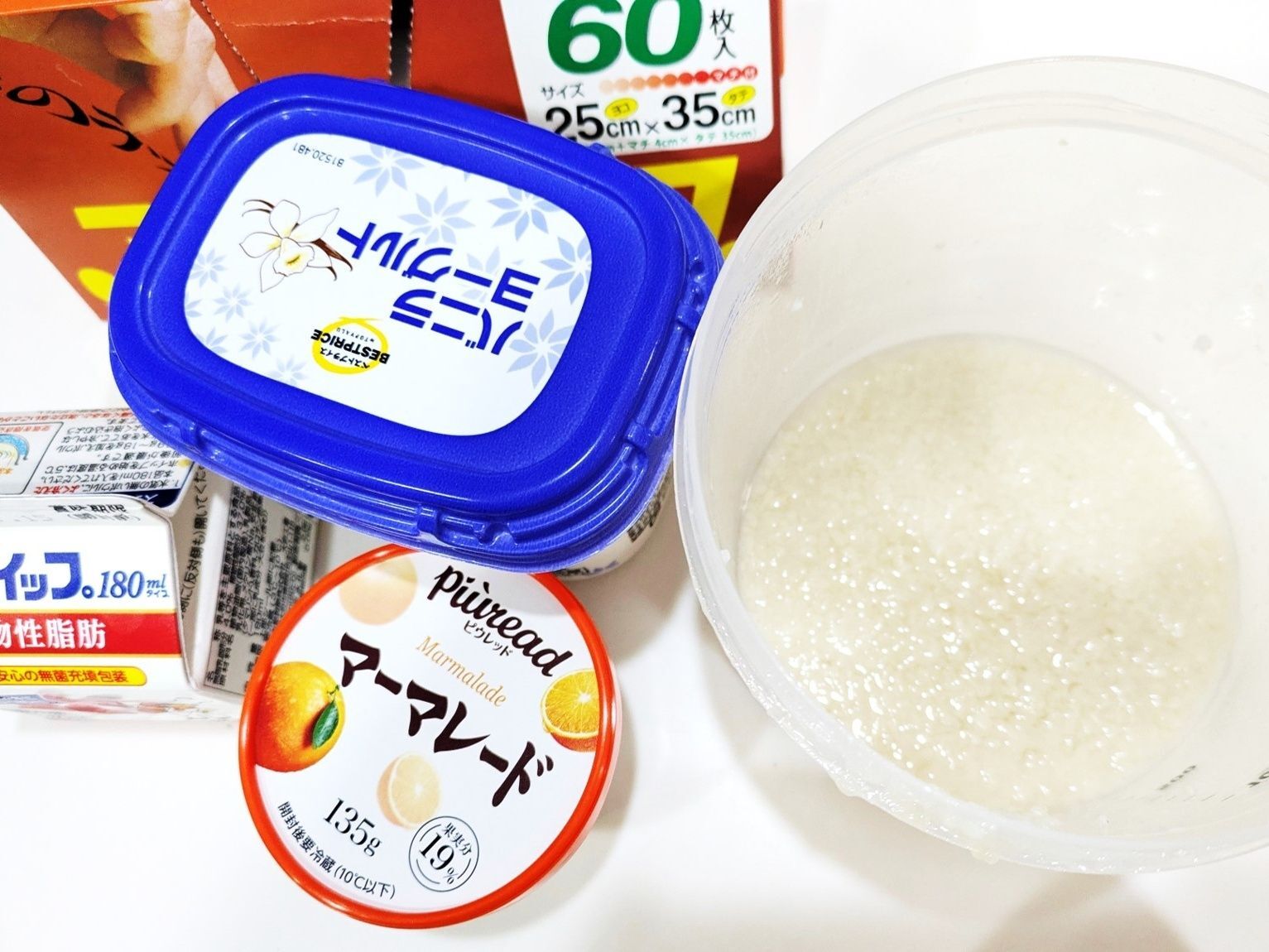 砂糖の代わりに甘酒を使用