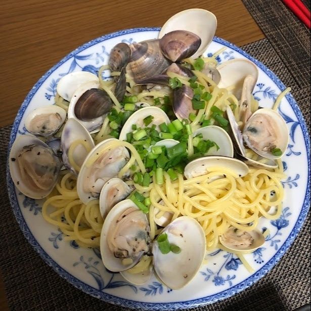 天然のハマグリで旨み濃厚パスタ